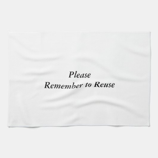 Serviette de cuisine réutilisée alternative à la s (Horizontal)