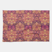 Serviette de cuisine Road Trip rose (Horizontal)