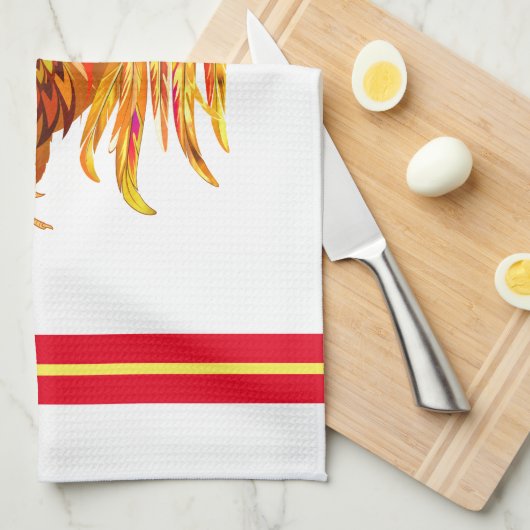 Serviette de cuisine Rooster (Quart Plié)