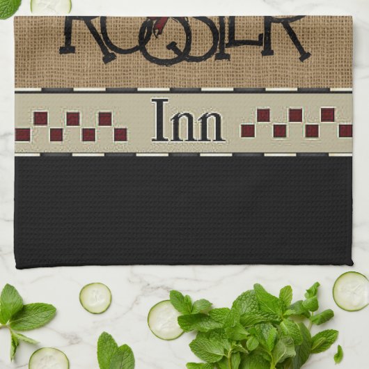 SERVIETTE DE CUISINE "Rooster" (Plié)