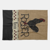 SERVIETTE DE CUISINE "Rooster" (Horizontal)