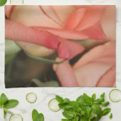 Serviette de cuisine Rose (Plié)