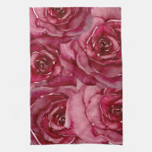 Serviette de cuisine rose #1 (Vertical)