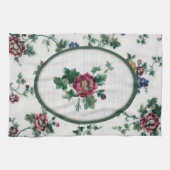 Serviette de cuisine rose Cross Stitch (Horizontal)