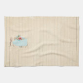 Serviette de cuisine rose En vichy Illinois Motif (Horizontal)