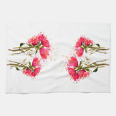 Serviette de cuisine rose Floral (Horizontal)