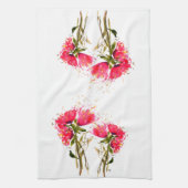 Serviette de cuisine rose Floral (Vertical)