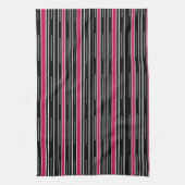 Serviette De Cuisine Rose Noir (Vertical)
