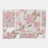 Serviette de cuisine rose pâle (Horizontal)
