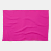 Serviette de cuisine rose vif (Horizontal)
