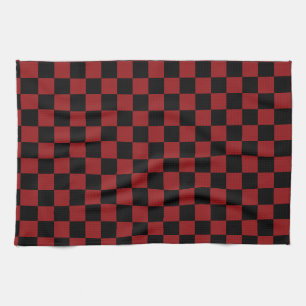 Serviette de cuisine rouge