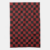 Serviette de cuisine rouge (Vertical)