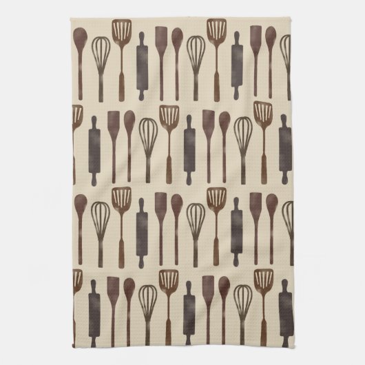 Serviette de cuisine rustique (Vertical)