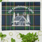 Serviette de cuisine Rustique Cabine (Plié)