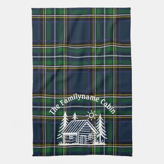 Serviette de cuisine Rustique Cabine (Vertical)