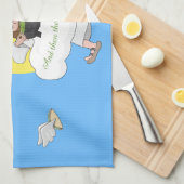 Serviette de cuisine Saint-Guacamole (Quart Plié)