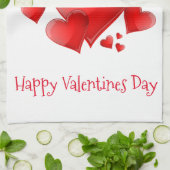 Serviette de cuisine Saint Valentin (Plié)