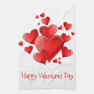 Serviette de cuisine Saint Valentin