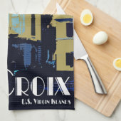 Serviette de cuisine Sainte-Croix (Quart Plié)