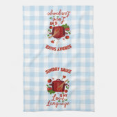 Serviette de cuisine Sauce dimanche (Vertical)