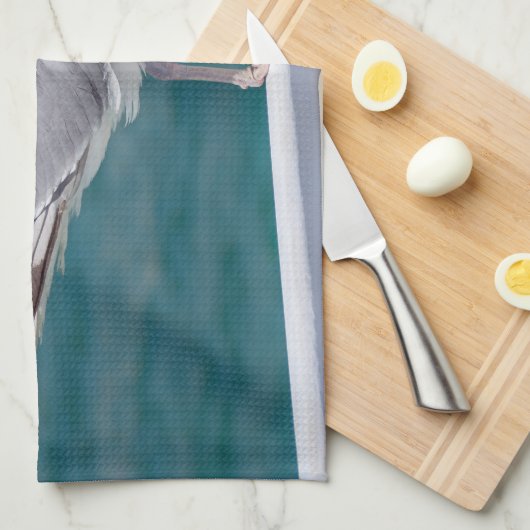 Serviette de cuisine Seagull (Quart Plié)