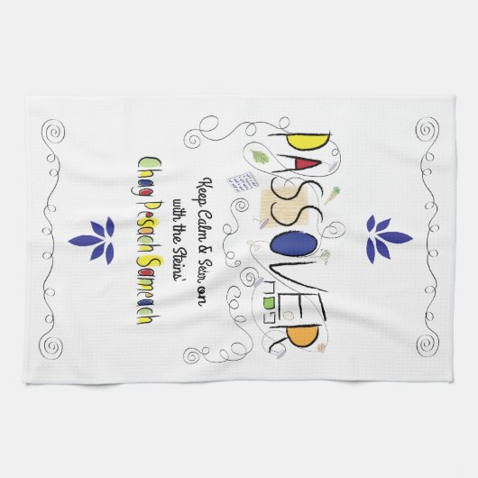 Serviette de cuisine "Seder On" (Horizontal)