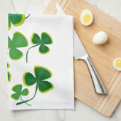 Serviette de cuisine shamrock (Quart Plié)