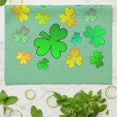 Serviette de cuisine Shamrock St. Patrick's Day (Plié)
