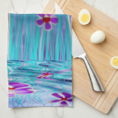 Serviette de cuisine Shy Daisies (Quart Plié)