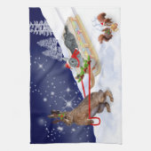 Serviette de cuisine Sleigh Ride (Vertical)