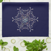 Serviette de cuisine Snowflake (Plié)