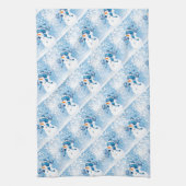 Serviette de cuisine/Snowman (Vertical)
