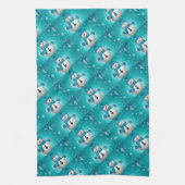 Serviette de cuisine/Snowman (Vertical)