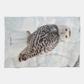 Serviette de cuisine Snowy Owl (Horizontal)