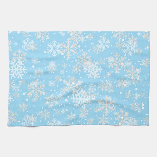 Serviette de cuisine Snowy Scene (Horizontal)