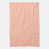 Serviette de cuisine Soft Peach couleur tendance (Vertical)
