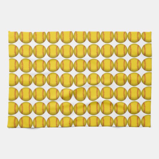 Serviette de cuisine softball (Horizontal)