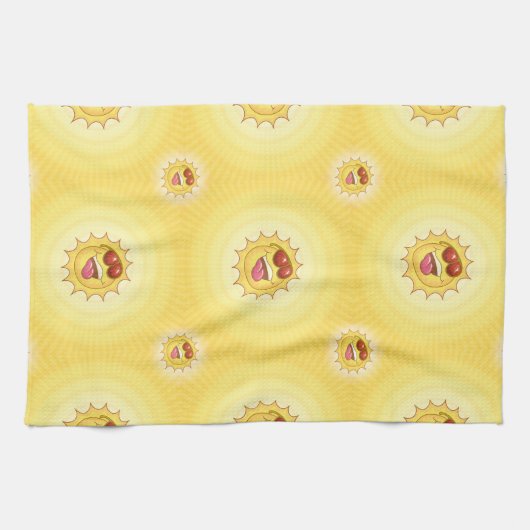Serviette de cuisine Soleil Doré (Horizontal)