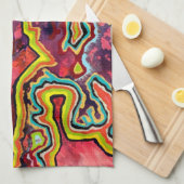 Serviette de cuisine souple (Quart Plié)