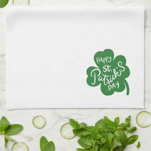 Serviette de cuisine St. Patrick (Plié)