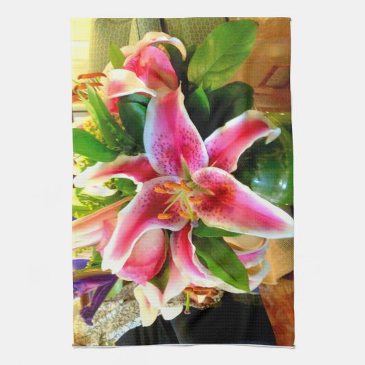 serviette de cuisine stargazer rose (Vertical)