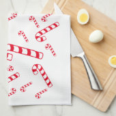 Serviette de cuisine - Sucres de canne rouges (Quart Plié)