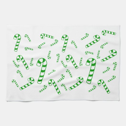 Serviette de cuisine - Sucres de canne verts (Horizontal)
