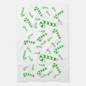 Serviette de cuisine - Sucres de canne verts (Vertical)