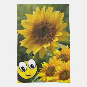 Serviette de cuisine Sunflower Bumblebee