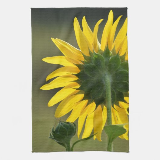 Serviette de cuisine Sunflower Halo (Vertical)
