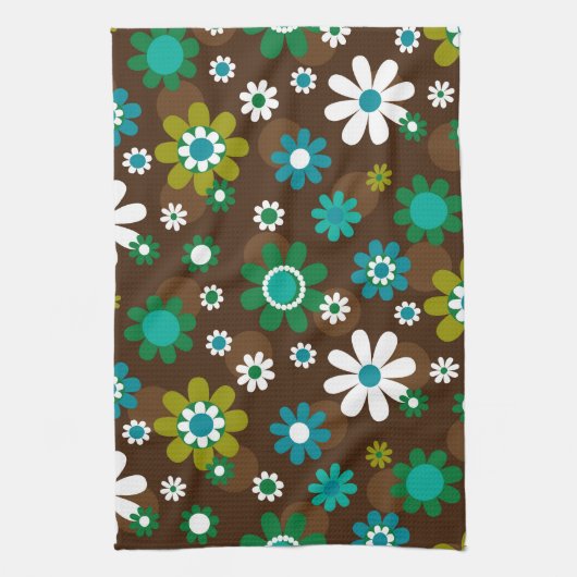 Serviette de cuisine Sunny Daises (Vertical)