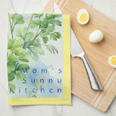 Serviette de cuisine Sunny Herbs (Quart Plié)