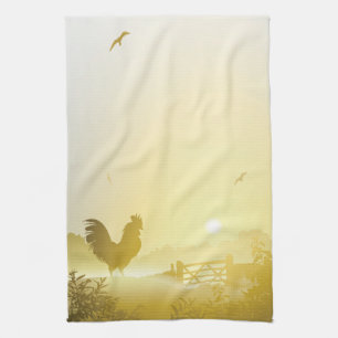 Serviette de cuisine Sunny Matin Ferme Pays Rustiq