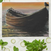 Serviette de cuisine Sunset Boat (Plié)